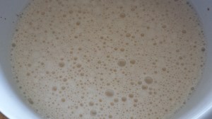 Custard Base with Strawberry Tint